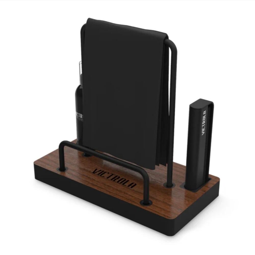Victrola Record Cleaning Kit w. Holder for Cleaner & Album